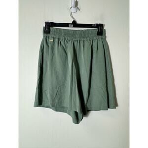 Women's Green Casual Shorts